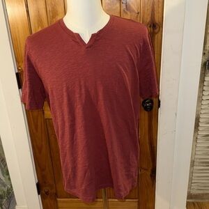 NWT 14th & Union Red V-Neck T-Shirt